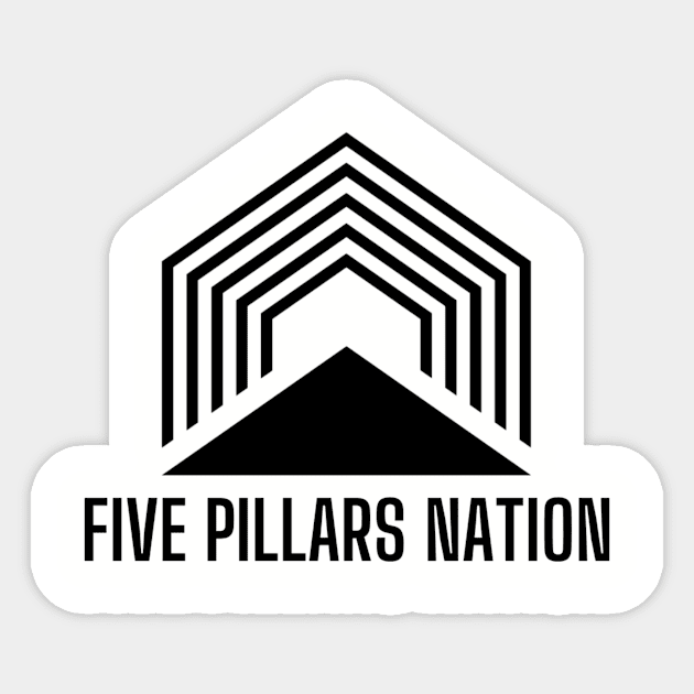 POCKET sized - Five Pillars Nation Sticker by Five Pillars Nation